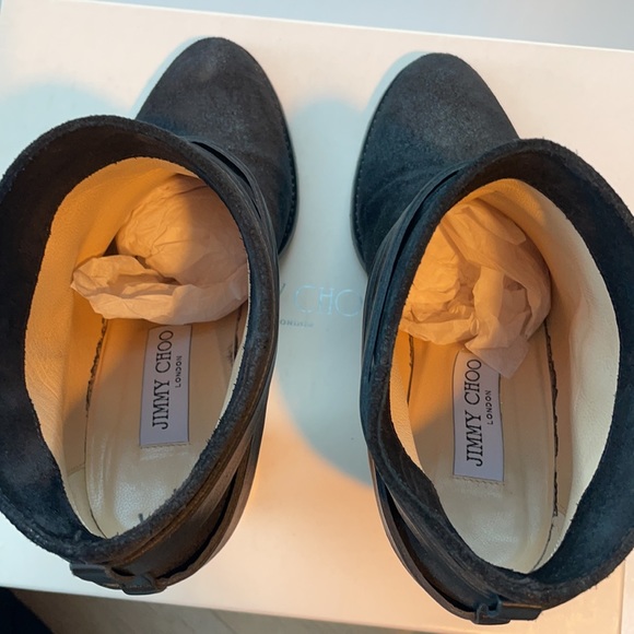 Jimmy Choo Melba Bootie Black Size 8 - Picture 4 of 8